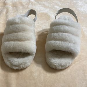 UGG fluff yeah white